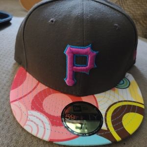 Pittsburgh pirates multicolor hat 7.5